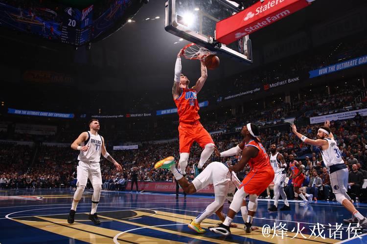 NBA杯赛淘汰赛对阵：火勇大战 雷霆VS独行侠