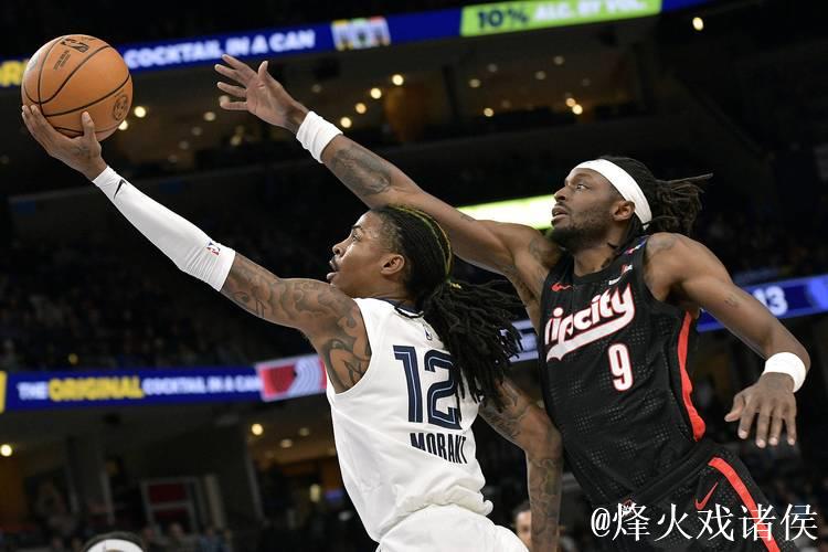 艾维绝杀助活塞击败猛龙 莫兰特22+11带领灰熊胜开拓者 艾维绝杀助活塞击败猛龙 莫兰特22+11带领灰熊胜开拓者